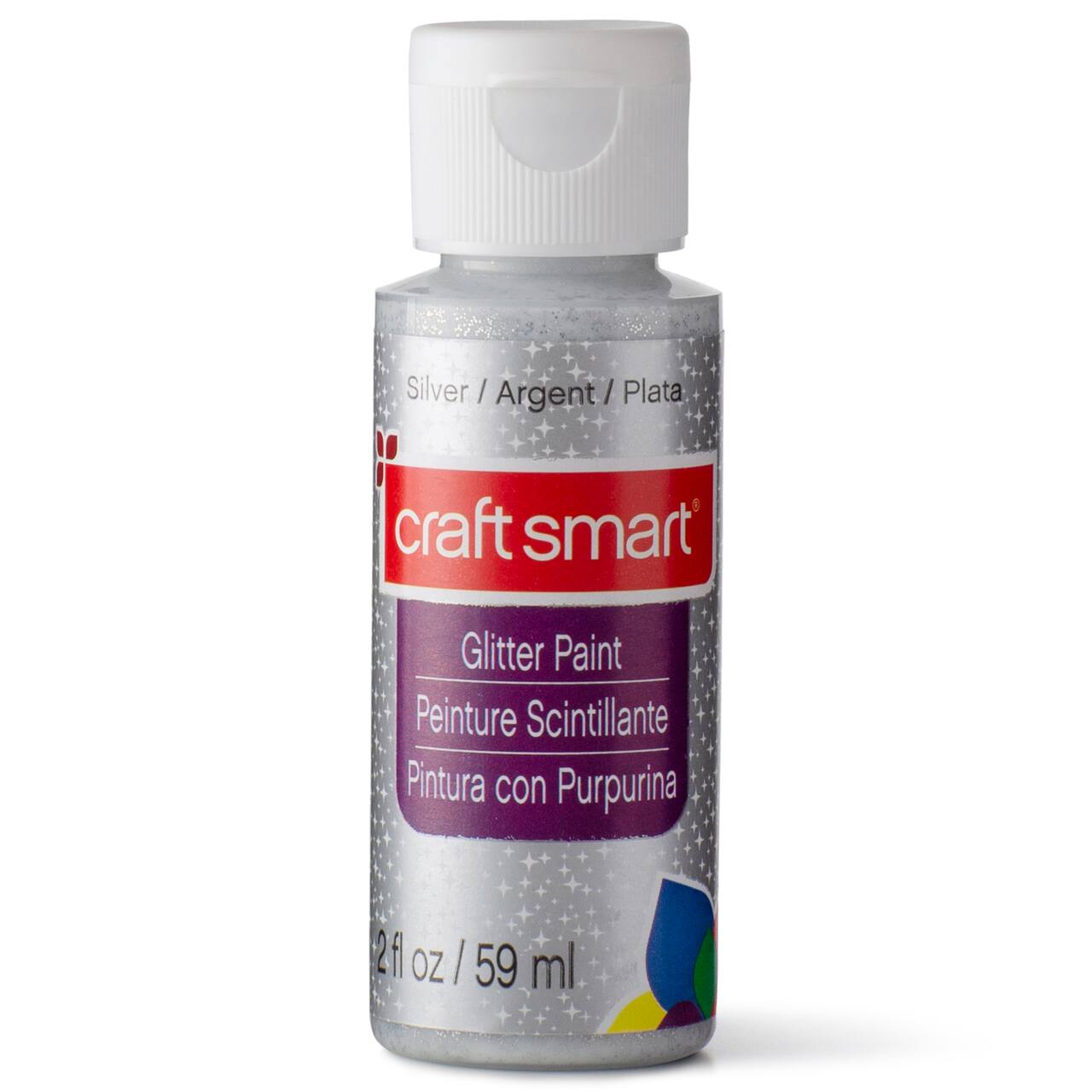 12 Pack: Glitter Paint by Craft Smart®, 2oz.